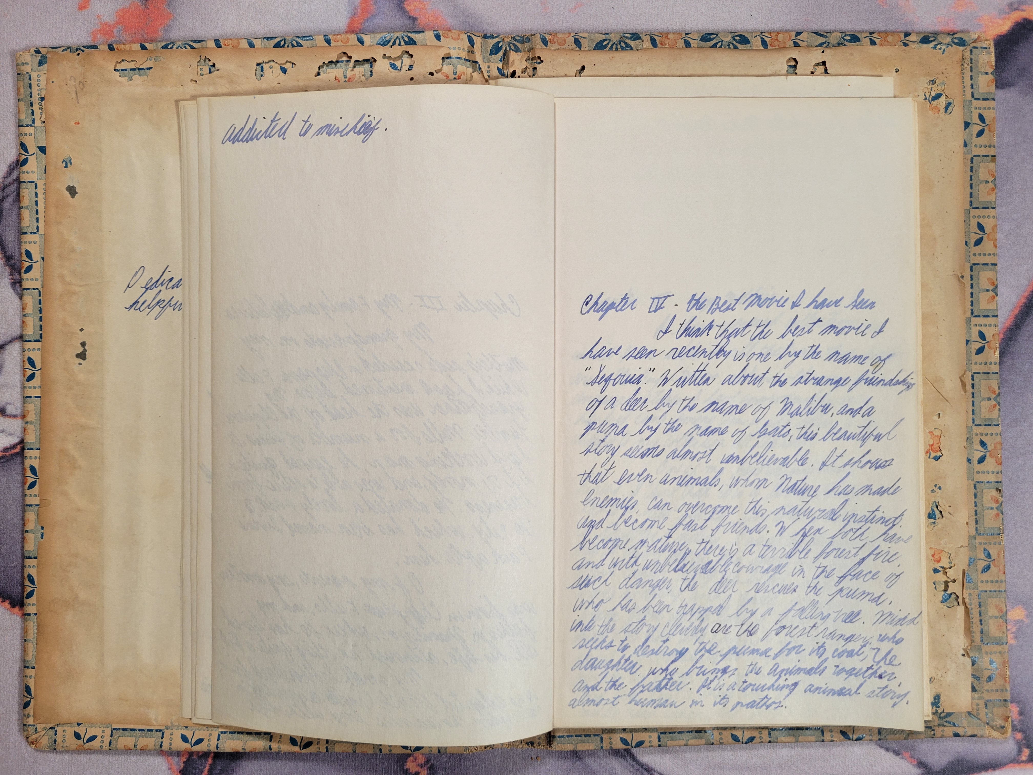 Live in May: Read a 1936 diary and 1948 diary 